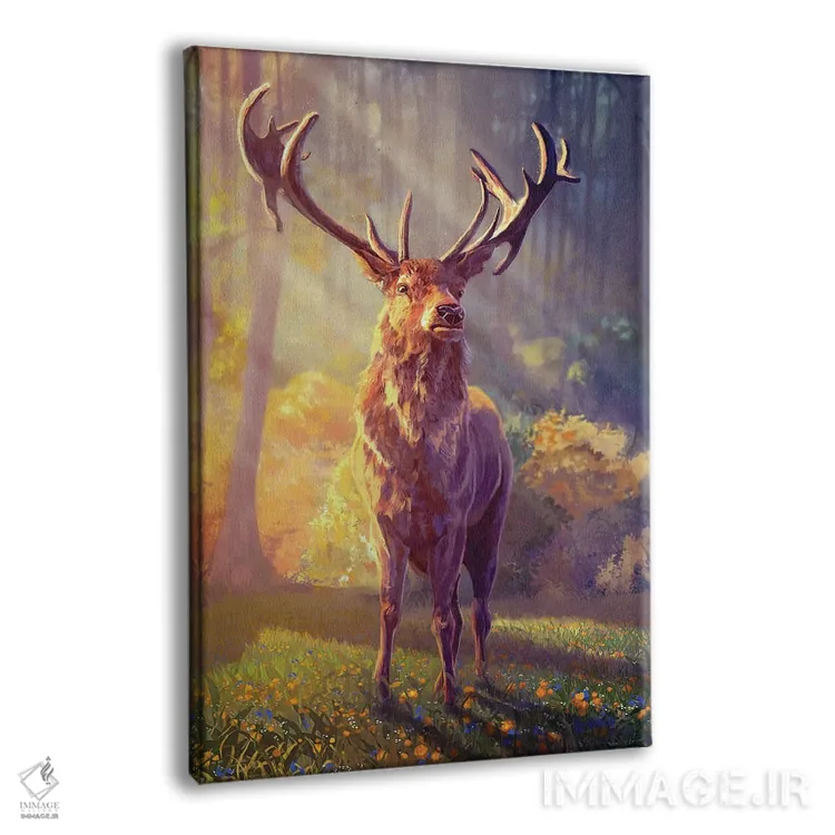 تابلو دکوراتیو شکوه سلطنتی اثر لوییز گلبی - نمای پرسپکتیو محصول