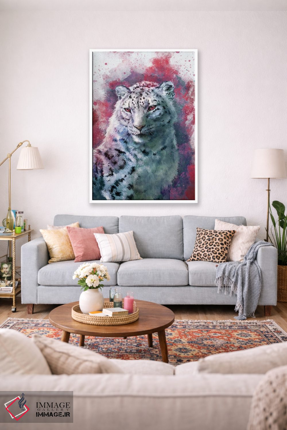 تابلو دکوراتیو اسکارلت اثر لوییز گلبی - D1W