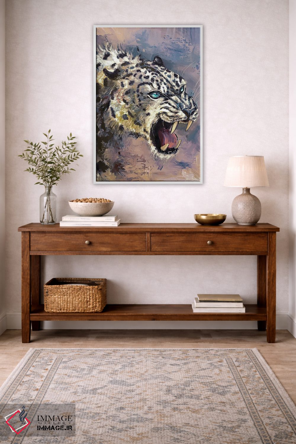 تابلو دکوراتیو غرش اثر لوییز گلبی - D3W