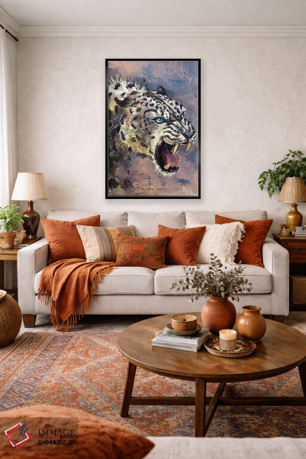 تابلو دکوراتیو غرش اثر لوییز گلبی - D4B