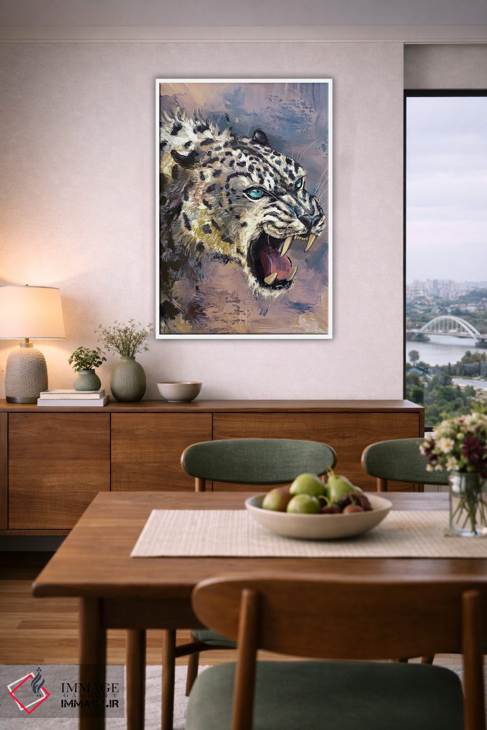 تابلو دکوراتیو غرش اثر لوییز گلبی - D5W