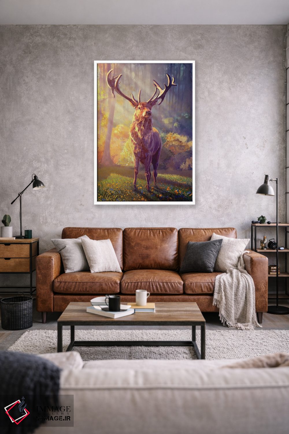 تابلو دکوراتیو شکوه سلطنتی اثر لوییز گلبی - D1W