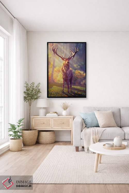 تابلو دکوراتیو شکوه سلطنتی اثر لوییز گلبی - D4B