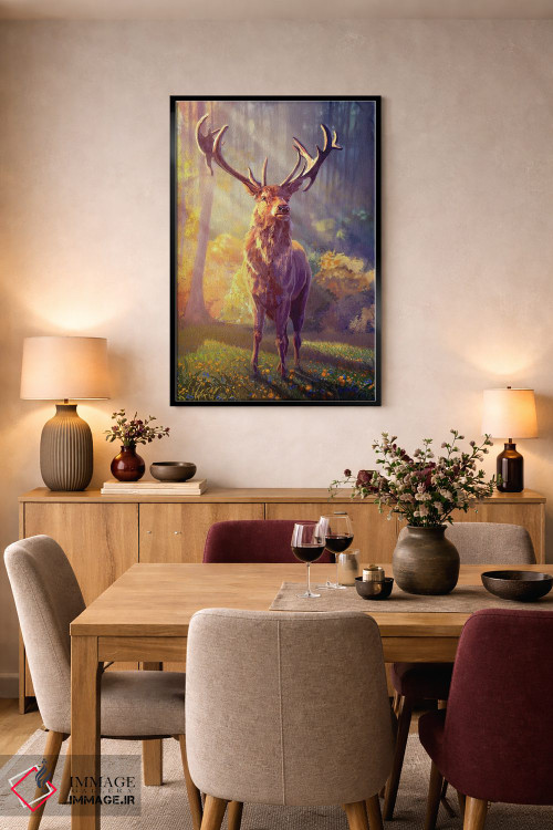 تابلو دکوراتیو شکوه سلطنتی اثر لوییز گلبی - D5B