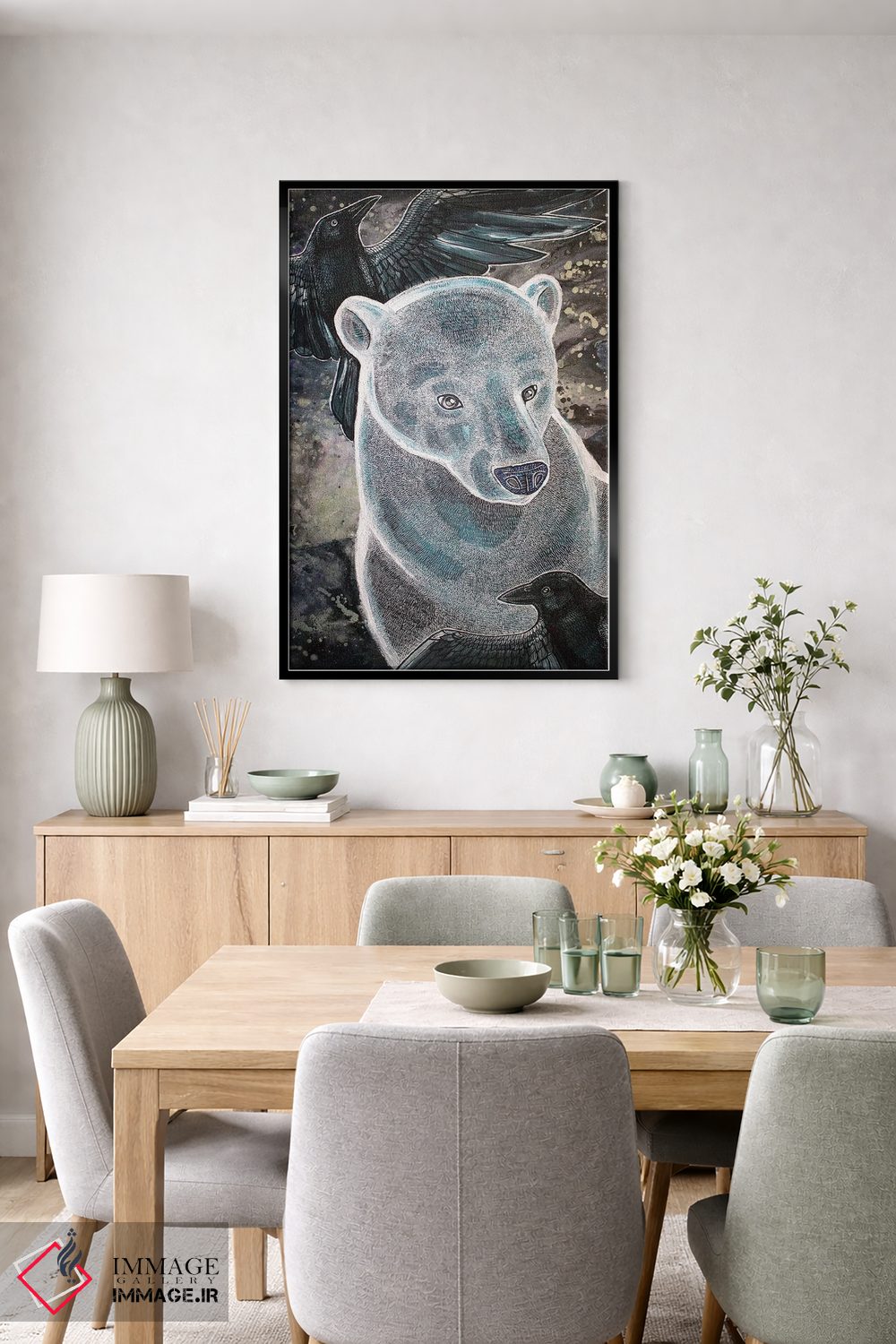 تابلو دکوراتیو وداع اثر لینت شلی - D6B