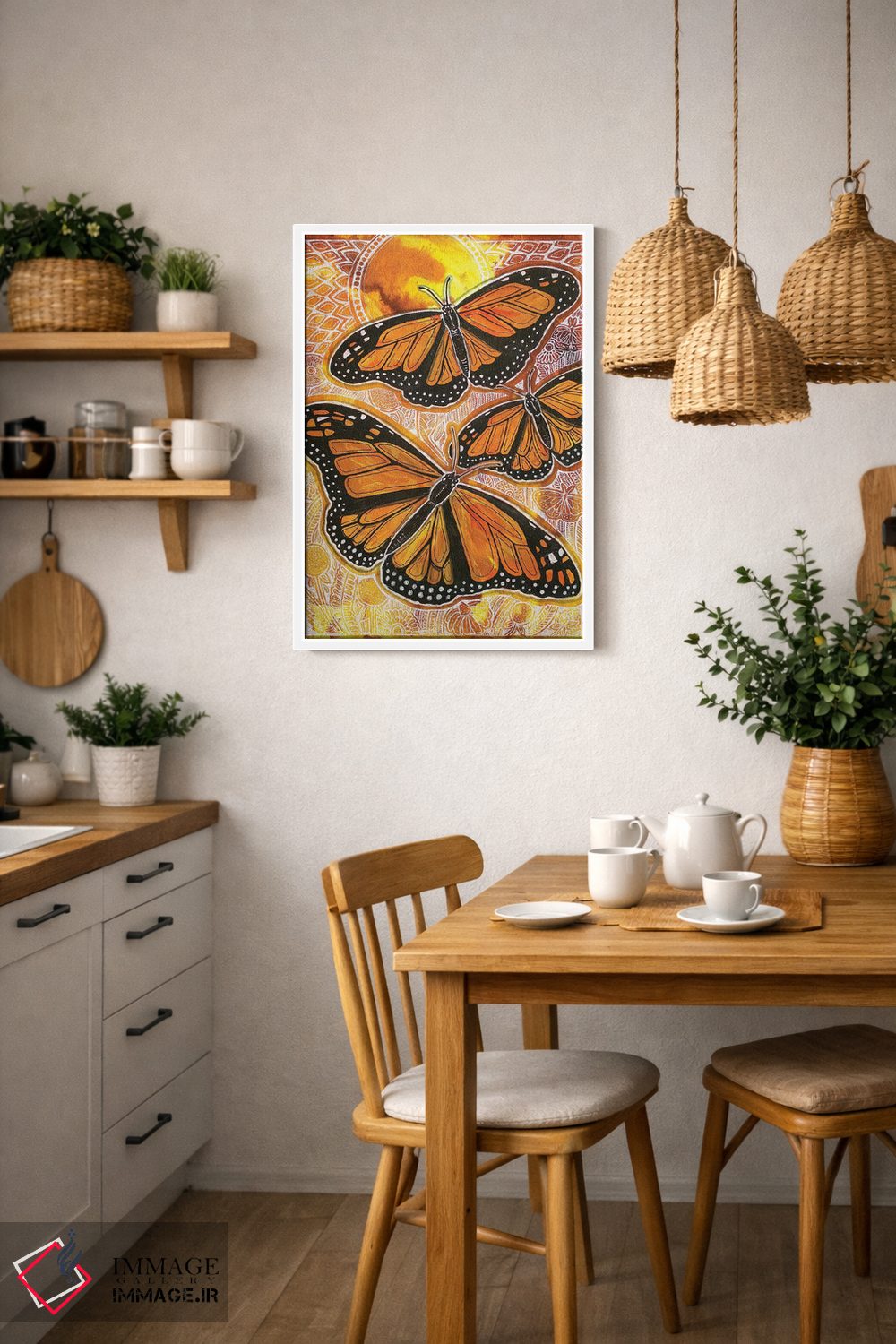 تابلو دکوراتیو آخرین پرواز تابستان اثر لینت شلی - D3W