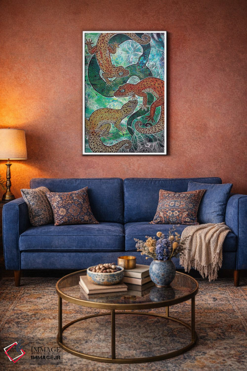 تابلو دکوراتیو هم گرایی اثر لینت شلی - D4W