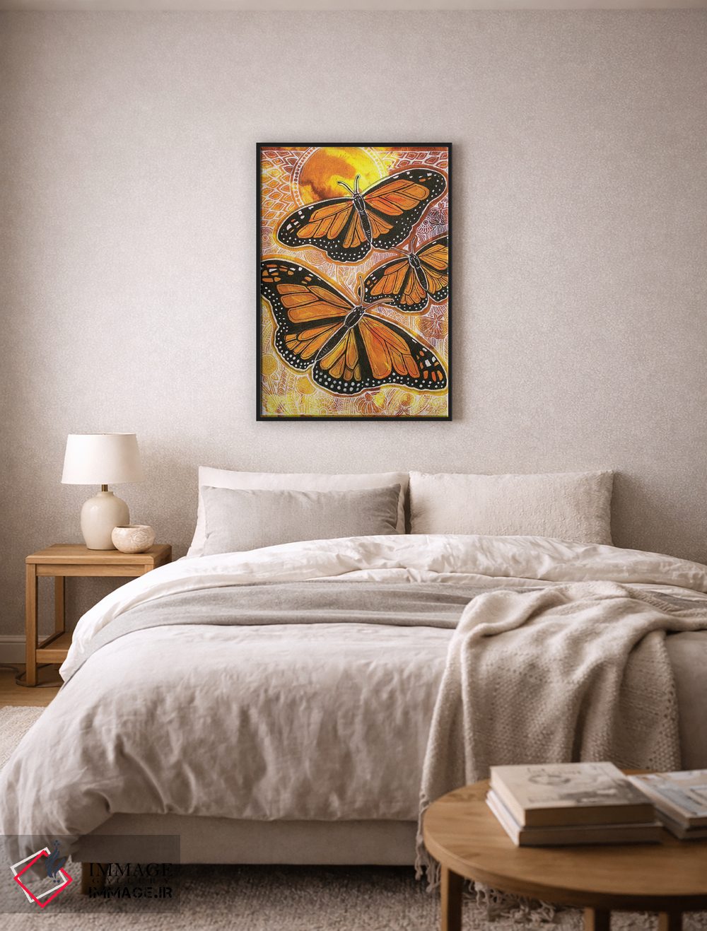 تابلو دکوراتیو آخرین پرواز تابستان اثر لینت شلی - D6B