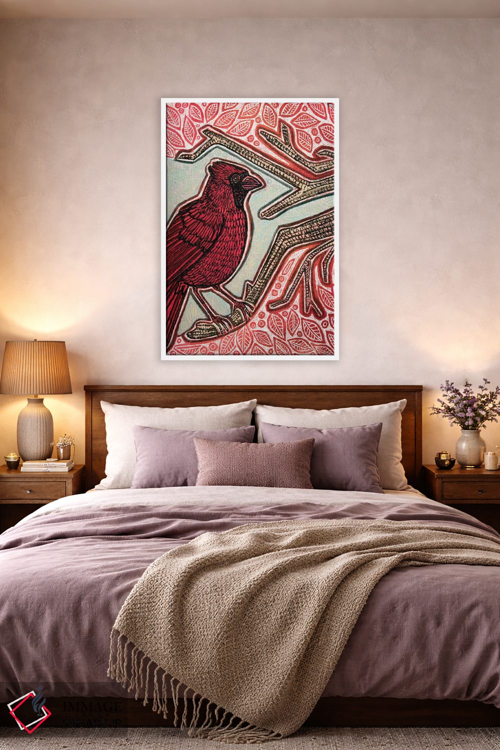 تابلو دکوراتیو کارباورال شمالی اثر لینت شلی - D3W