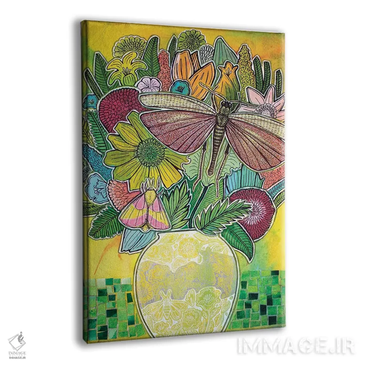 تابلو دکوراتیو برکت تابستانی اثر لینت شلی - نمای پرسپکتیو محصول