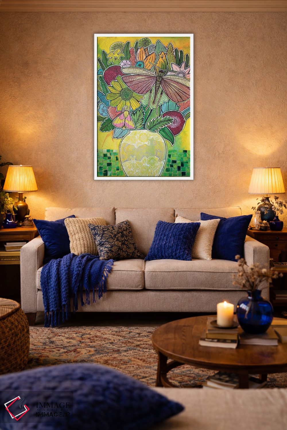 تابلو دکوراتیو برکت تابستانی اثر لینت شلی - D2W