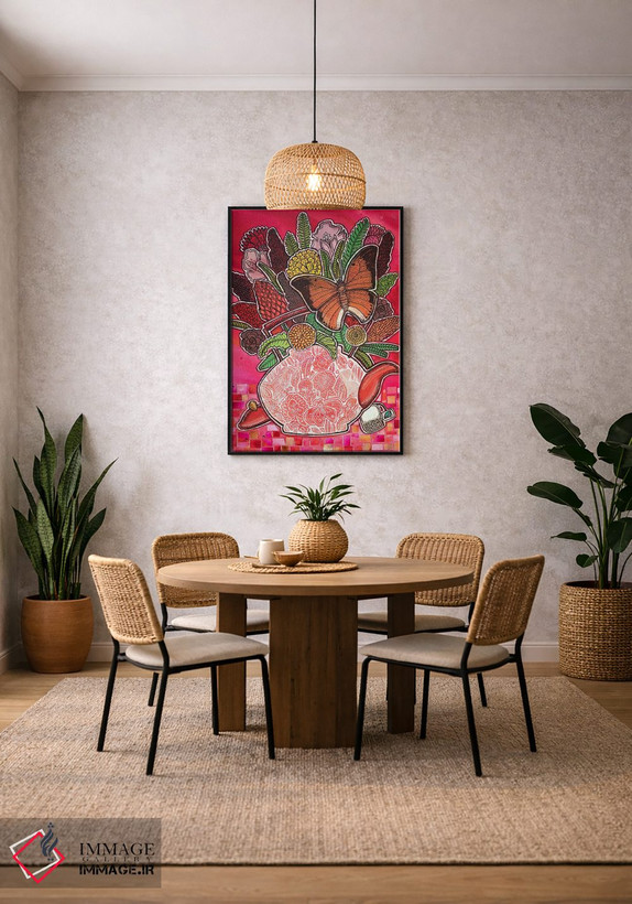 تابلو دکوراتیو چای ماسالا اثر لینت شلی - D5B