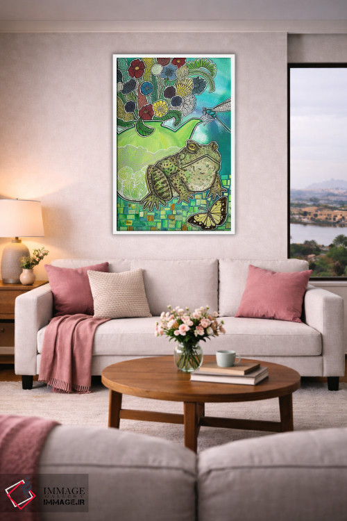 تابلو دکوراتیو چای صبحانه اثر لینت شلی - D3W