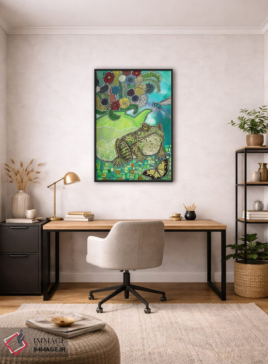 تابلو دکوراتیو چای صبحانه اثر لینت شلی - D5B