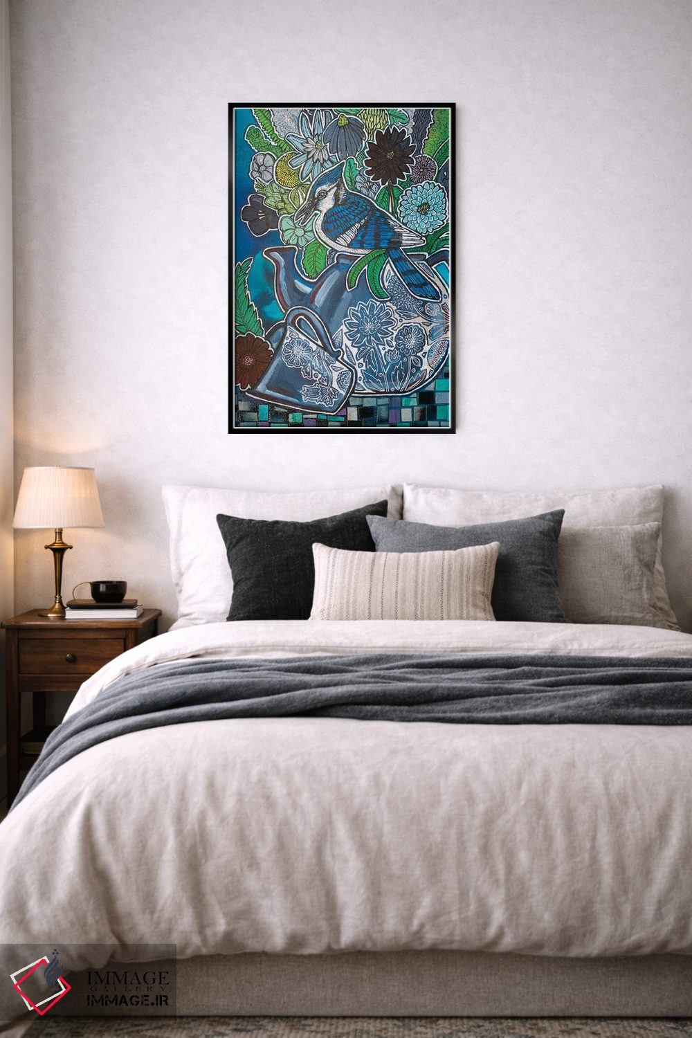 تابلو دکوراتیو چای را بریز اثر لینت شلی - D6B