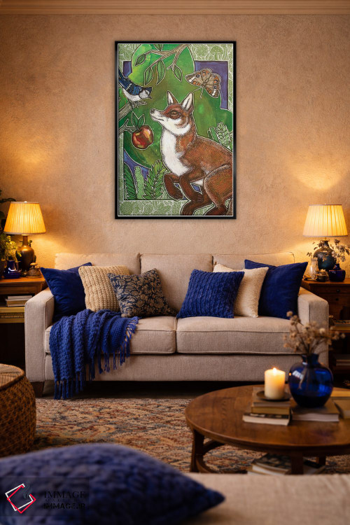 تابلو دکوراتیو شیرین و ترش اثر لینت شلی - D5B