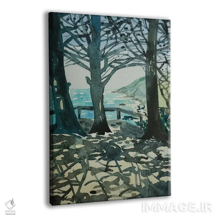 تابلو دکوراتیو نقطه راگد اثر لویزا میلیسنت - نمای پرسپکتیو محصول