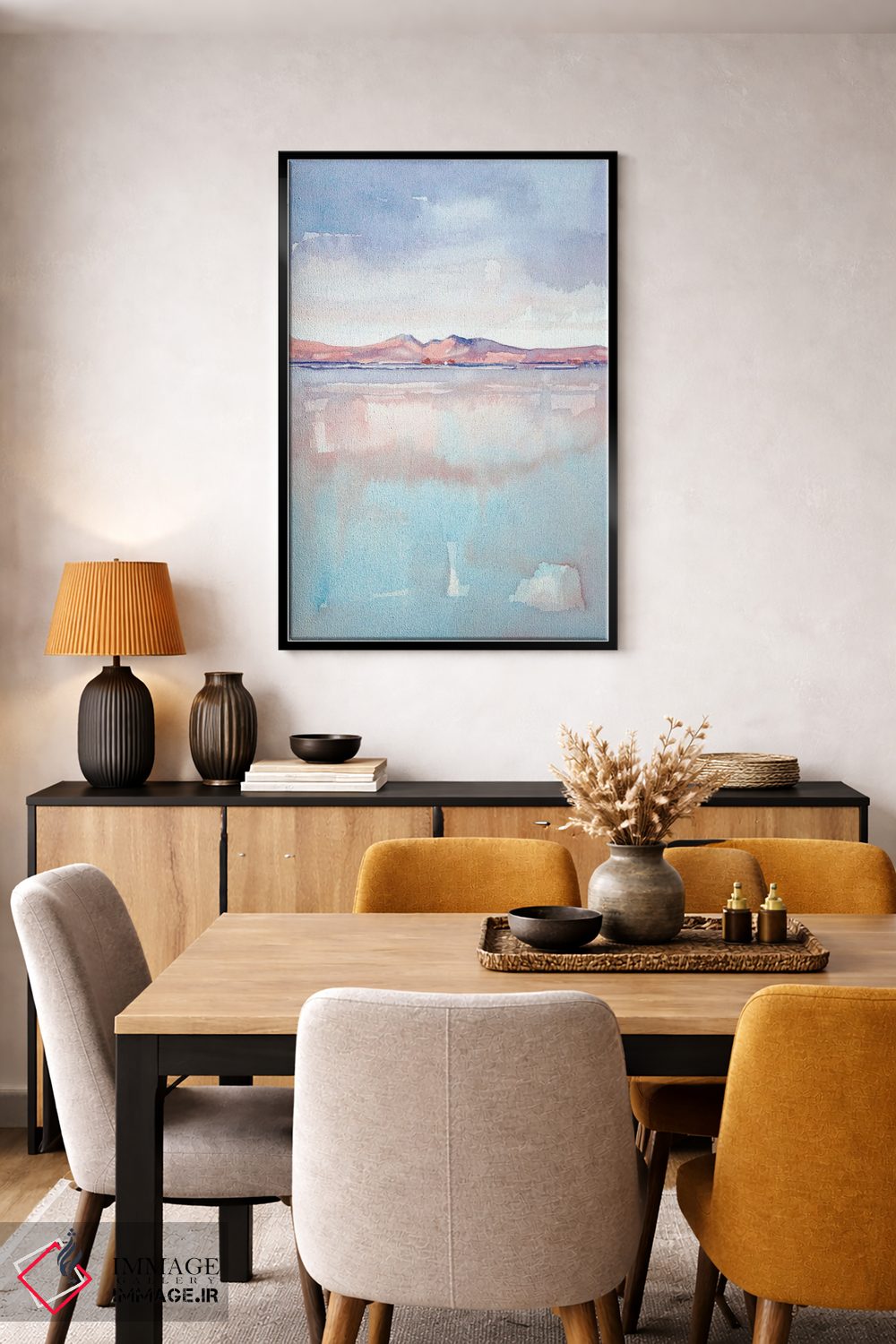 تابلو دکوراتیو جزیره آرن اثر لویزا میلیسنت - D6B