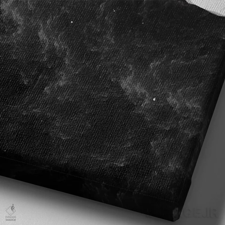 تابلو دکوراتیو نگاه ابدی اثر لاستاناو - نمای نزدیک بافت بوم