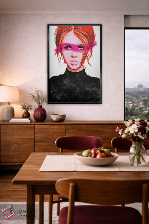 تابلو دکوراتیو نگاه ابدی اثر لاستاناو - D4B