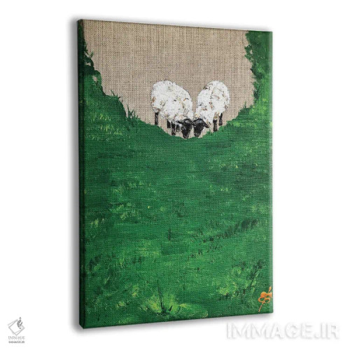 تابلو دکوراتیو بع بع اثر لنا اسمیرنوا - نمای پرسپکتیو محصول