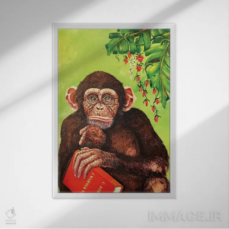 تابلو دکوراتیو بهت هشدار داده بودم اثر لنا اسمیرنوا - نمای قابدار سفید