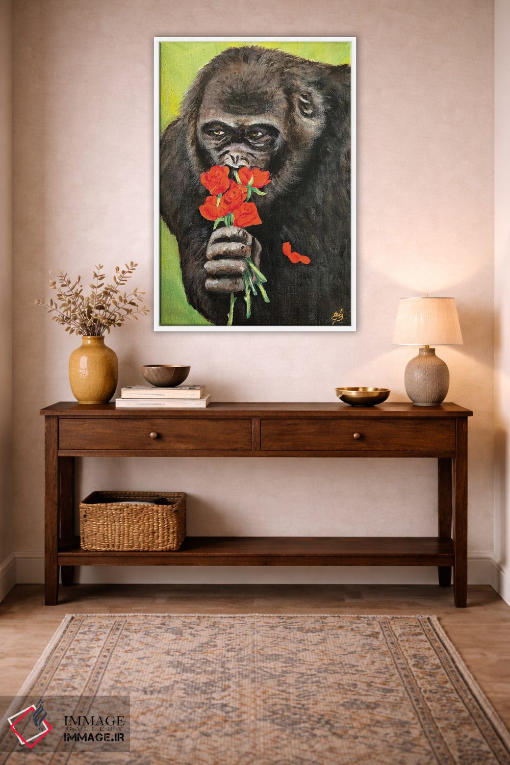 تابلو دکوراتیو من هم دوستت دارم اثر لنا اسمیرنوا - D2W