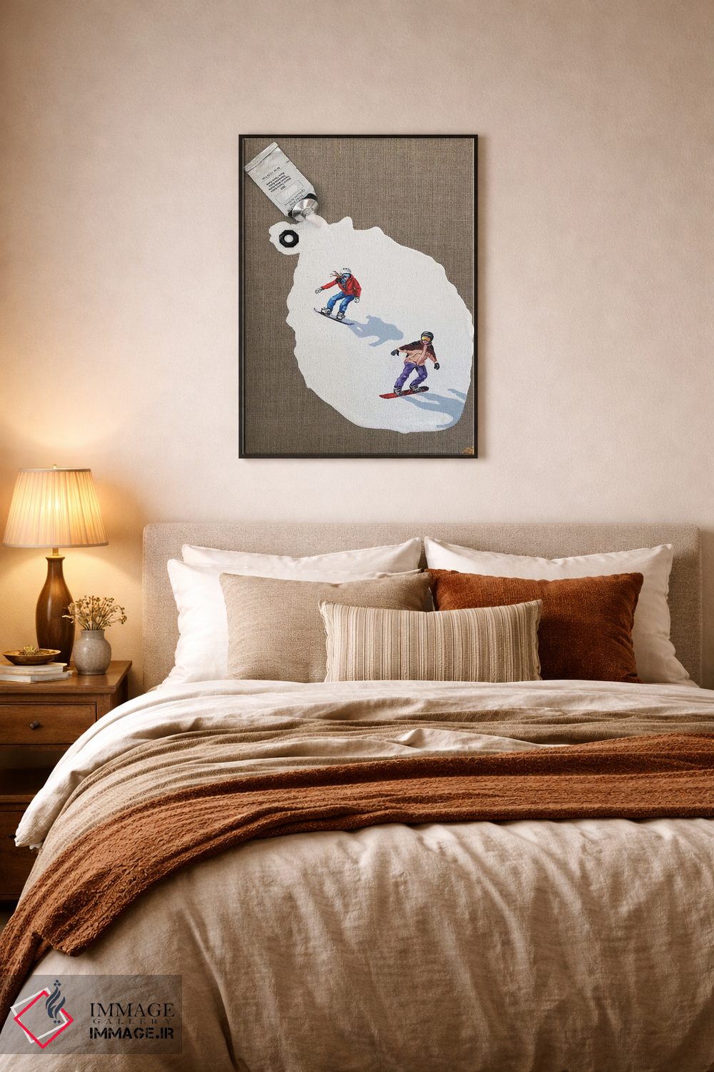 تابلو دکوراتیو مسیر V اثر لنا اسمیرنوا - D6B