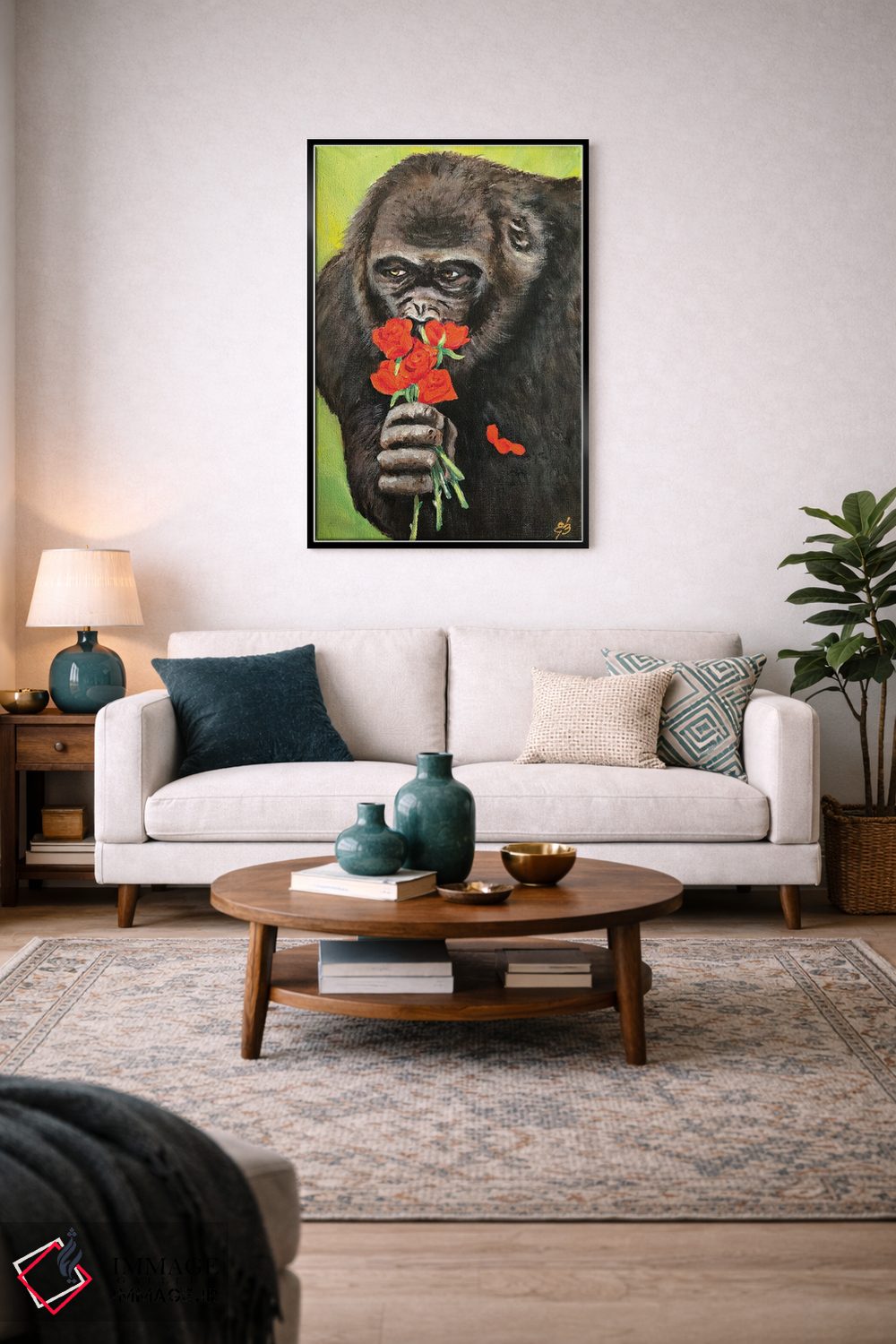 تابلو دکوراتیو من هم دوستت دارم اثر لنا اسمیرنوا - D5B