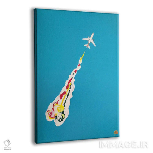 تابلو دکوراتیو آسمان اثر لنا اسمیرنوا - نمای پرسپکتیو محصول