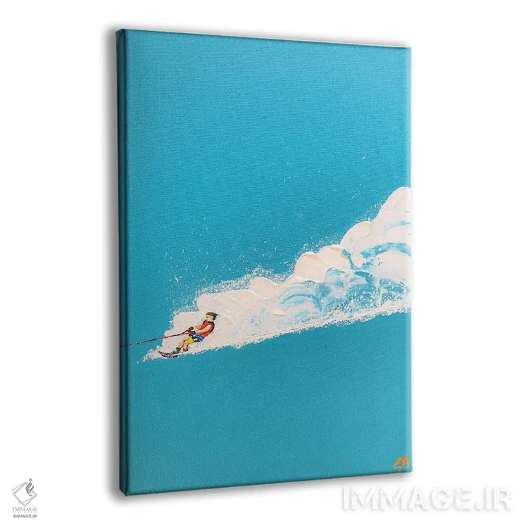 تابلو دکوراتیو سرعت اثر لنا اسمیرنوا - نمای پرسپکتیو محصول