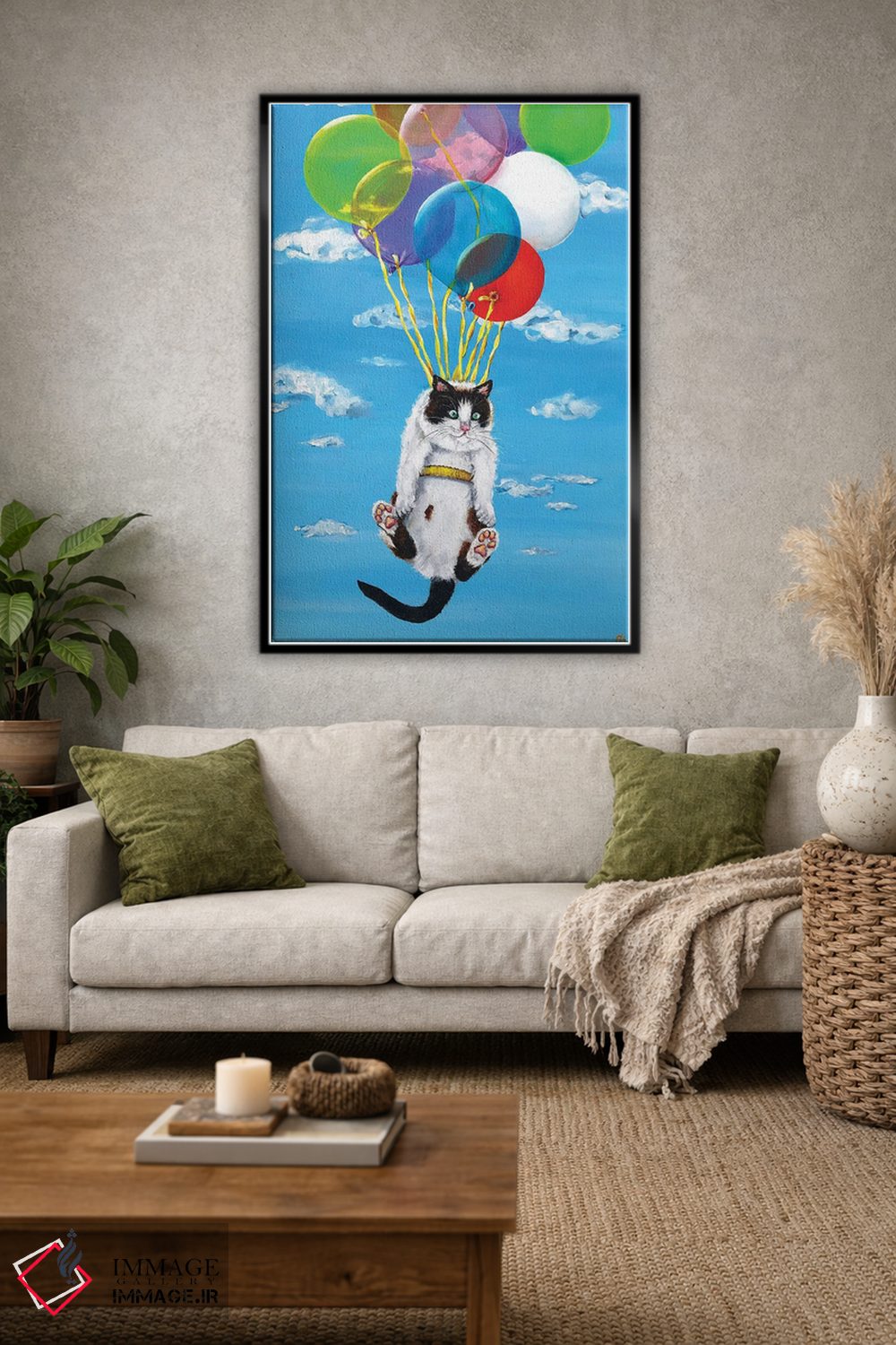 تابلو دکوراتیو سفر خوش شماره چهار اثر لنا اسمیرنوا - D1B