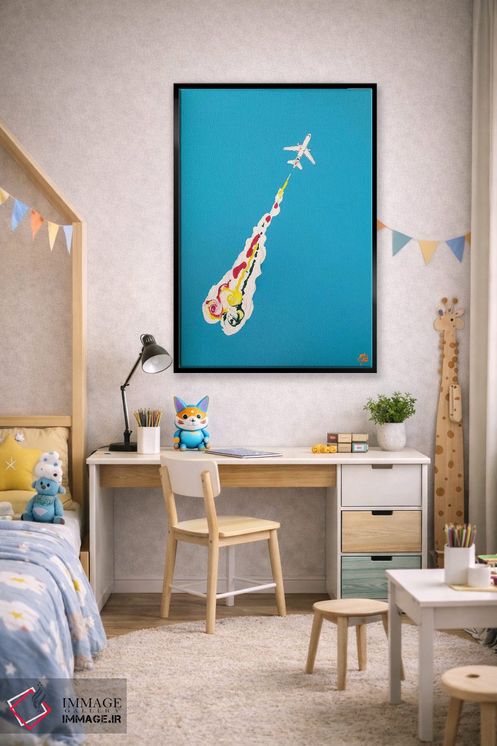 تابلو دکوراتیو آسمان اثر لنا اسمیرنوا - D2B