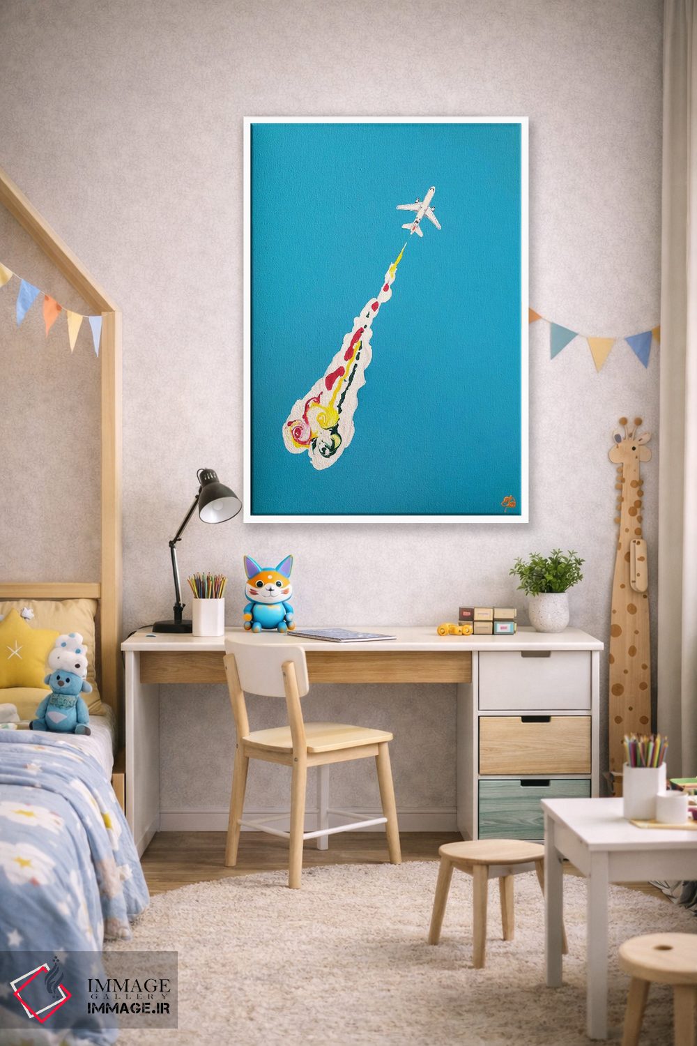 تابلو دکوراتیو آسمان اثر لنا اسمیرنوا - D1W