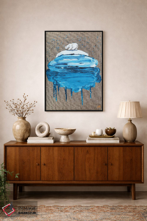 تابلو دکوراتیو یخ شماره سه اثر لنا اسمیرنوا - D1B