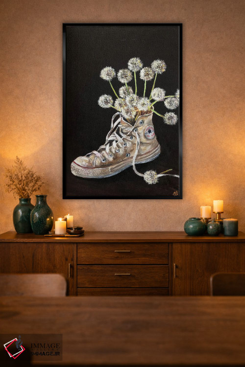 تابلو دکوراتیو قاصدک ها اثر لنا اسمیرنوا - D2B