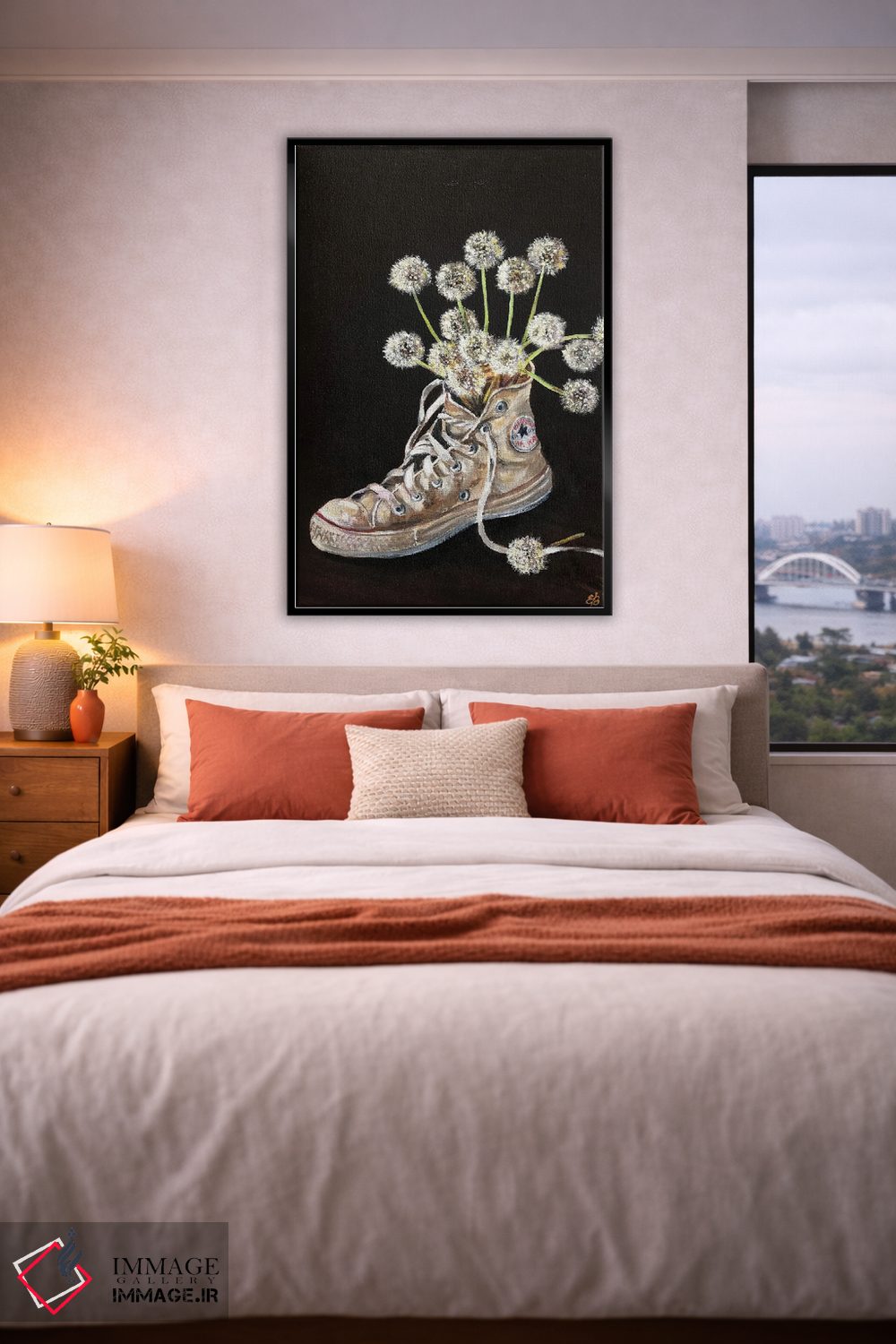 تابلو دکوراتیو قاصدک ها اثر لنا اسمیرنوا - D5B