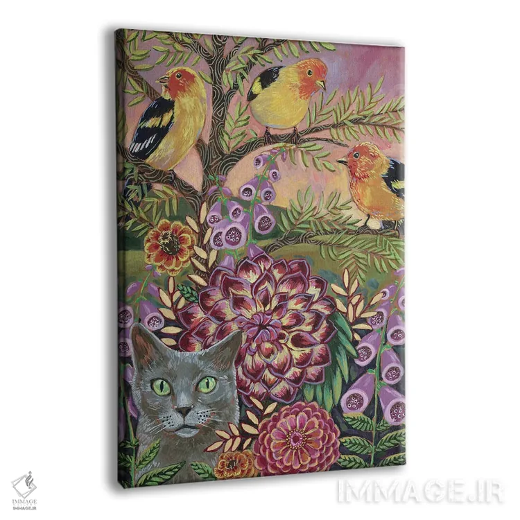 تابلو دکوراتیو آماده باش کامل اثر لینه آ توبیاس - نمای پرسپکتیو محصول