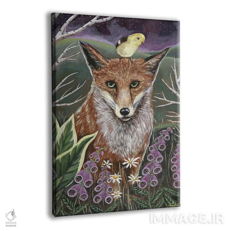 تابلو دکوراتیو چیزهای وحشی اثر لینه آ توبیاس - نمای پرسپکتیو محصول