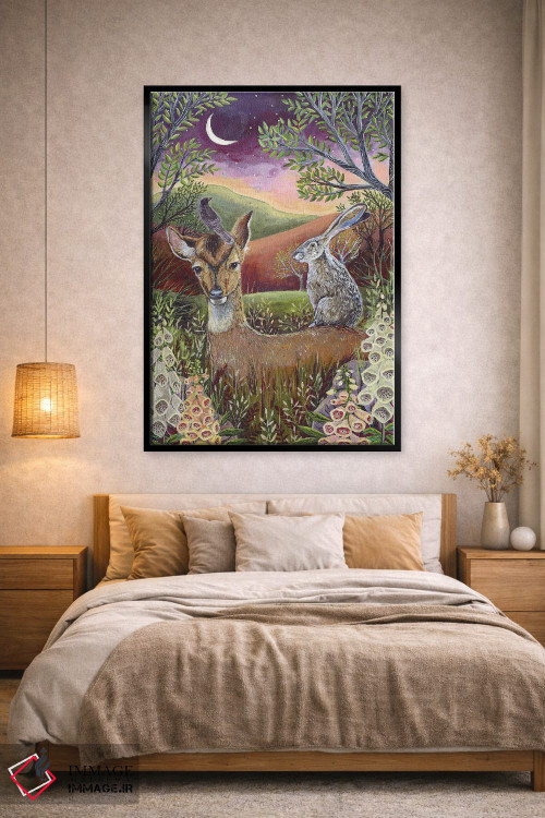 تابلو دکوراتیو مسافران سپیده دم اثر لینه آ توبیاس - D2B