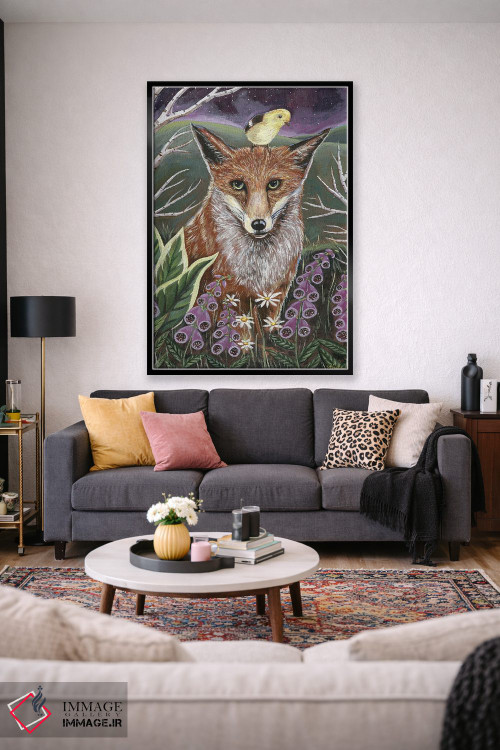 تابلو دکوراتیو چیزهای وحشی اثر لینه آ توبیاس - D1B