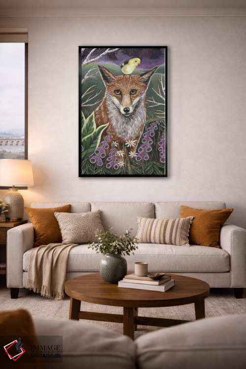 تابلو دکوراتیو چیزهای وحشی اثر لینه آ توبیاس - D3B