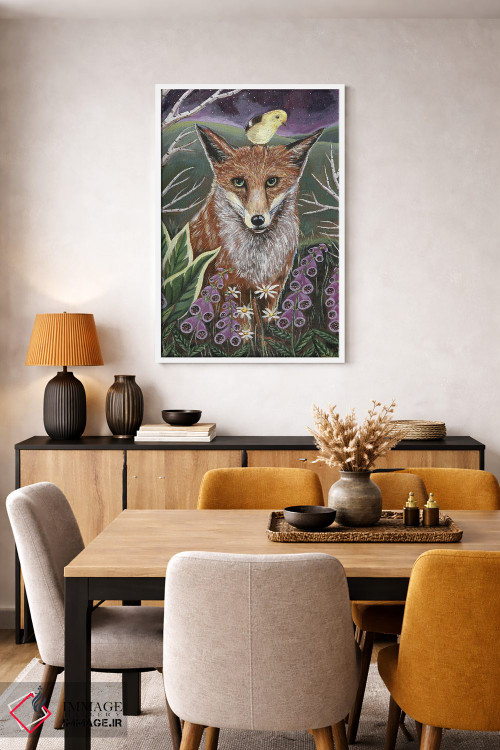 تابلو دکوراتیو چیزهای وحشی اثر لینه آ توبیاس - D4W