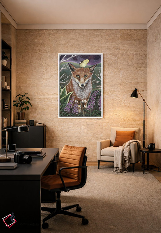 تابلو دکوراتیو چیزهای وحشی اثر لینه آ توبیاس - D5W