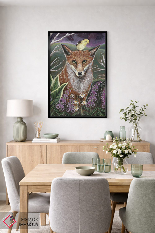 تابلو دکوراتیو چیزهای وحشی اثر لینه آ توبیاس - D6B