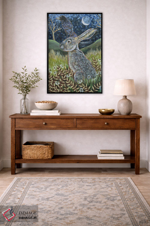 تابلو دکوراتیو در جستجوی پناهگاه اثر لینه آ توبیاس - D3B