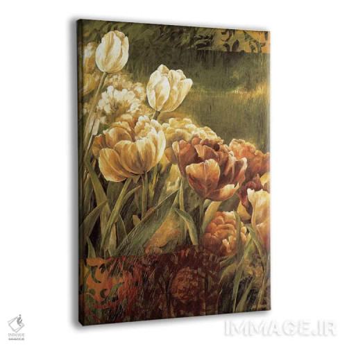 تابلو دکوراتیو باغ تابستانی II اثر لیندا تامپسون - نمای پرسپکتیو محصول