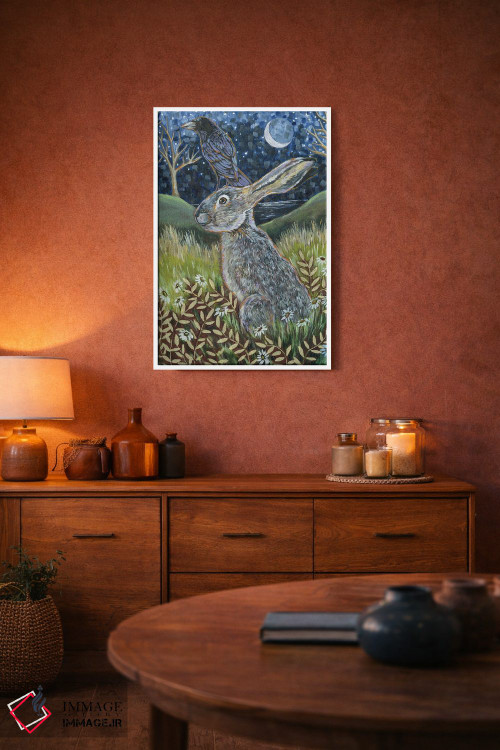 تابلو دکوراتیو در جستجوی پناهگاه اثر لینه آ توبیاس - D2W