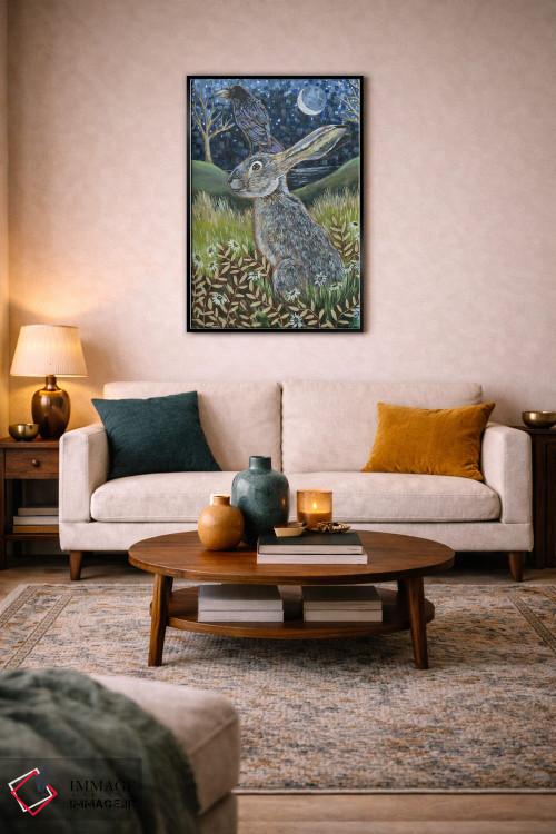 تابلو دکوراتیو در جستجوی پناهگاه اثر لینه آ توبیاس - D4B