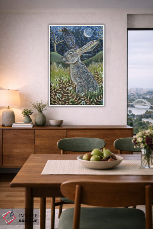 تابلو دکوراتیو در جستجوی پناهگاه اثر لینه آ توبیاس - D6W